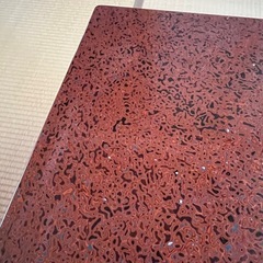 座卓　テーブル　会津塗り？津軽塗り？の画像
