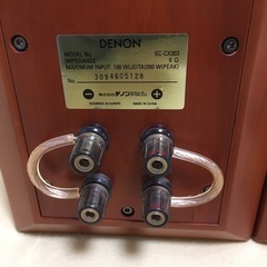 スピーカー  DENON  SC-CX303 (２台)の画像