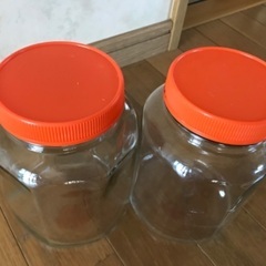 果実酒瓶　大小の画像