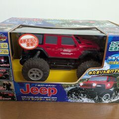ジープ　ラングラー　ルビコン　1/18スケールラジコン　中古品