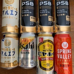 酒類　ビール8本の画像