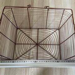 ランドリーバスケット　洗濯カゴ　お洒落の画像