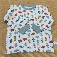 新品　UNIQLO キルトパジャマ　100センチの画像