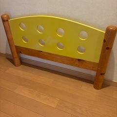 ベッド柵フッド部分