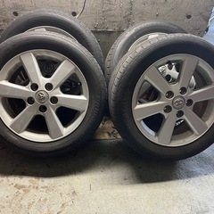 夏タイヤ205/55R16アルミホイール付4本セット