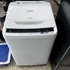 日立/HITACHI 洗濯機 BW-V80B 2018年製 8キロ ビートウォッシュ