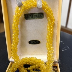 コハク　アクセサリーの画像