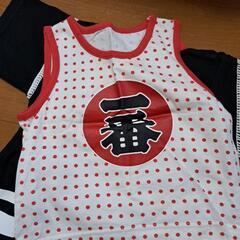 甚平９５センチとカーズ水着セットの画像