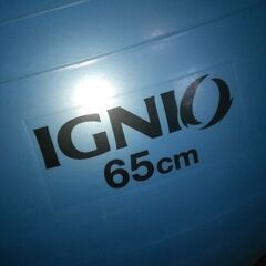 IGNIO(イグニオ)　バランスボール　６５㎝　ブルーの画像