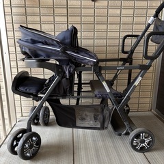 KATOJI二人乗りベビーカー