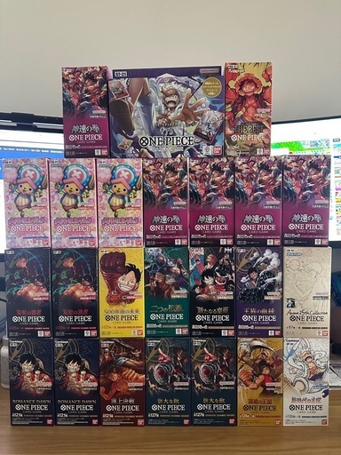 引退・未開封・絶版】ワンピースカードまとめ売り 引退・未開封・絶版】ワンピースカードまとめ売り