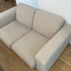 【無印良品】2シーターソファの画像