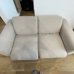 【無印良品】2シーターソファの画像