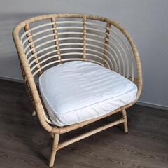 【中古品】IKEA BUSKBO ブスクボーパーソナルチェア