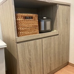 【無料】キッチン収納棚