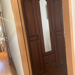 洋服タンス　無料でお譲りします。