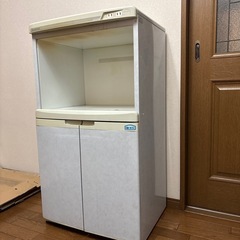 『お話し中』
レンジ台　キッチンカウンター の画像