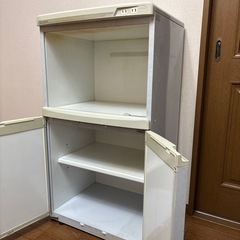 『お話し中』
レンジ台　キッチンカウンター の画像