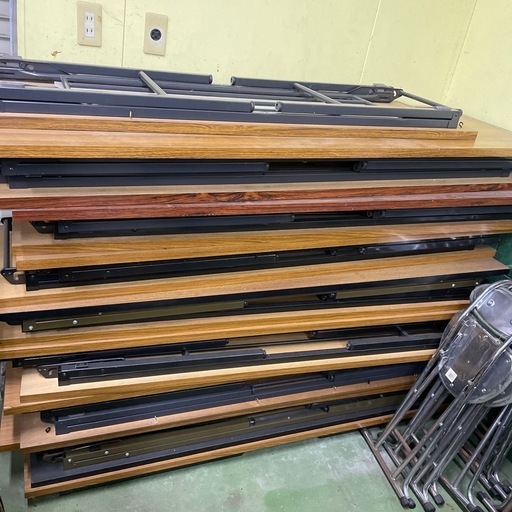 会議用テーブル 長机　16個