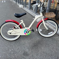 自転車18インチ(補助輪付き！)  女の子 ☆美品☆ 