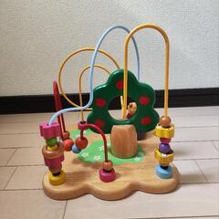ディズニー くまのプーさん ルーピング ビーズコースター 知育玩具 ベビーの画像