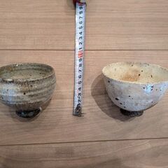 陶器製 湯飲み 2個セットの画像