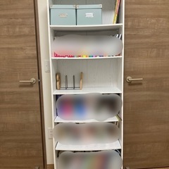 【無料】ニトリ　５段カラーボックス
