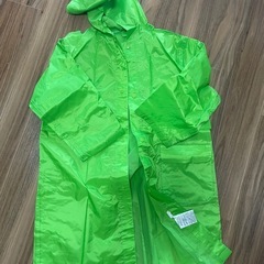 子供用カッパ　ランドセルの上から羽織れる　130cm　