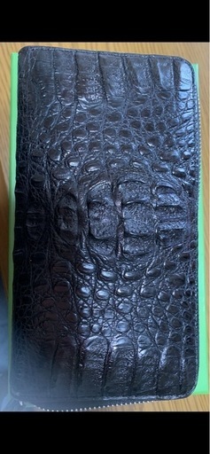 クロコダイル　本革ウォレット