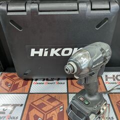 【中古】HIKOKI　インパクトドライバ　WH18DDL2　ケース、充電器、バッテリ(BSL36A18、BSL1815)、説明書付き【ハンズクラフト熊本けやき通り店】【店頭引取限定】の画像
