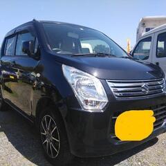 総額49万円　車検２年込み　4.8万キロ　H25ワゴンR黒　ワン...