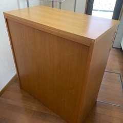志水木工製食器棚の画像