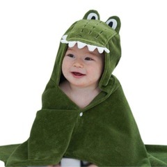 我が子がワニになるタオル