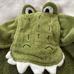 我が子がワニになるタオルの画像