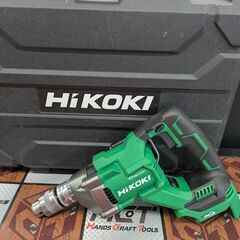 【中古】ハイコーキ　コードレス振動ドリル　DV3620DA（XP）ケース、取扱説明書、充電器、バッテリ1個付き【ハンズクラフト熊本けやき通り店】【店頭引取限定】の画像