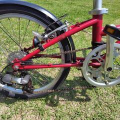 dahon bordwalk 7速 折りたたみの画像