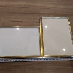 ゴールド写真額縁 2個セットの画像