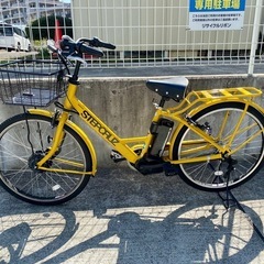 ブリヂストン 美品 電動自転車 14.3Ah相当 アルミフレーム 中古 自転車 買取 仙台 26インチ ステップクルーズ  STEPCRUZ ST6B45の画像