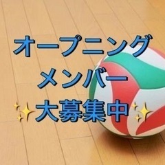 🌸オープニングメンバー募集🌸 2025年新設＊男女混合・社会人バ...