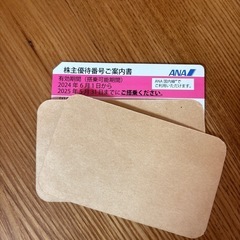 ANA株主優待券