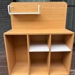 あげます　子供机の棚