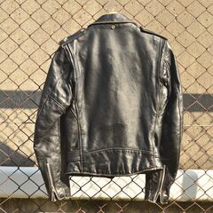 Schott 618 ダブルライダースジャケット 星付 本革 ショットの画像