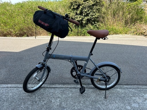 取引中)折りたたみ自転車　輪行バック付き 16インチ