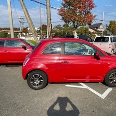 最終お値引き　フィアツト５００ツインエアポップ　福岡発(車検あり）走行少ない高年式の画像
