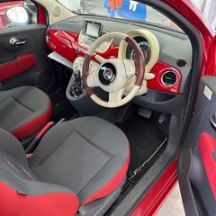 最終お値引き　フィアツト５００ツインエアポップ　福岡発(車検あり）走行少ない高年式の画像