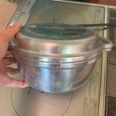無水鍋　アルミ　有元葉子さんのレシピ本付き