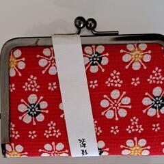 (伝統工芸品、未使用)本場友禅小銭入れ(織物謹製)の画像