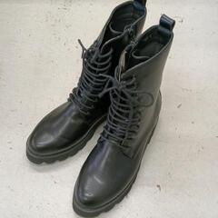 0503-297 美品　厚底ブーツ　M