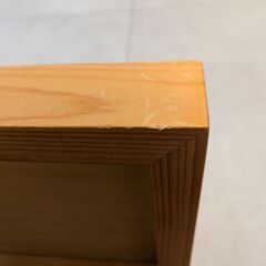 【6/1まで】【猫用品】天然木の爪とぎケース（2連タイプ）の画像