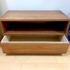 【価格値引き】引出し付き テレビ台（ローボード）の画像